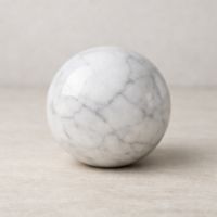 Marble Sphere Sculpture