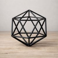 Metal Geometric Sculpture