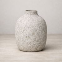 Textured Stone Vase