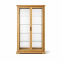 Glass-Inset Display Cabinet