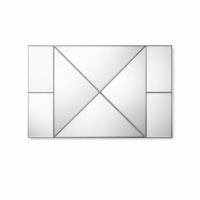 Geometric Panel Mirror
