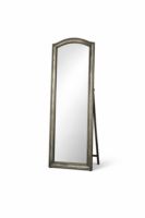 Antique-Finish Standing Mirror