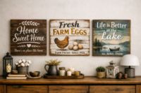 Hand-Painted Wood Signs