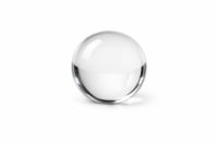 Crystal Sphere Paperweight