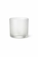 Frosted Glass Candle Holder